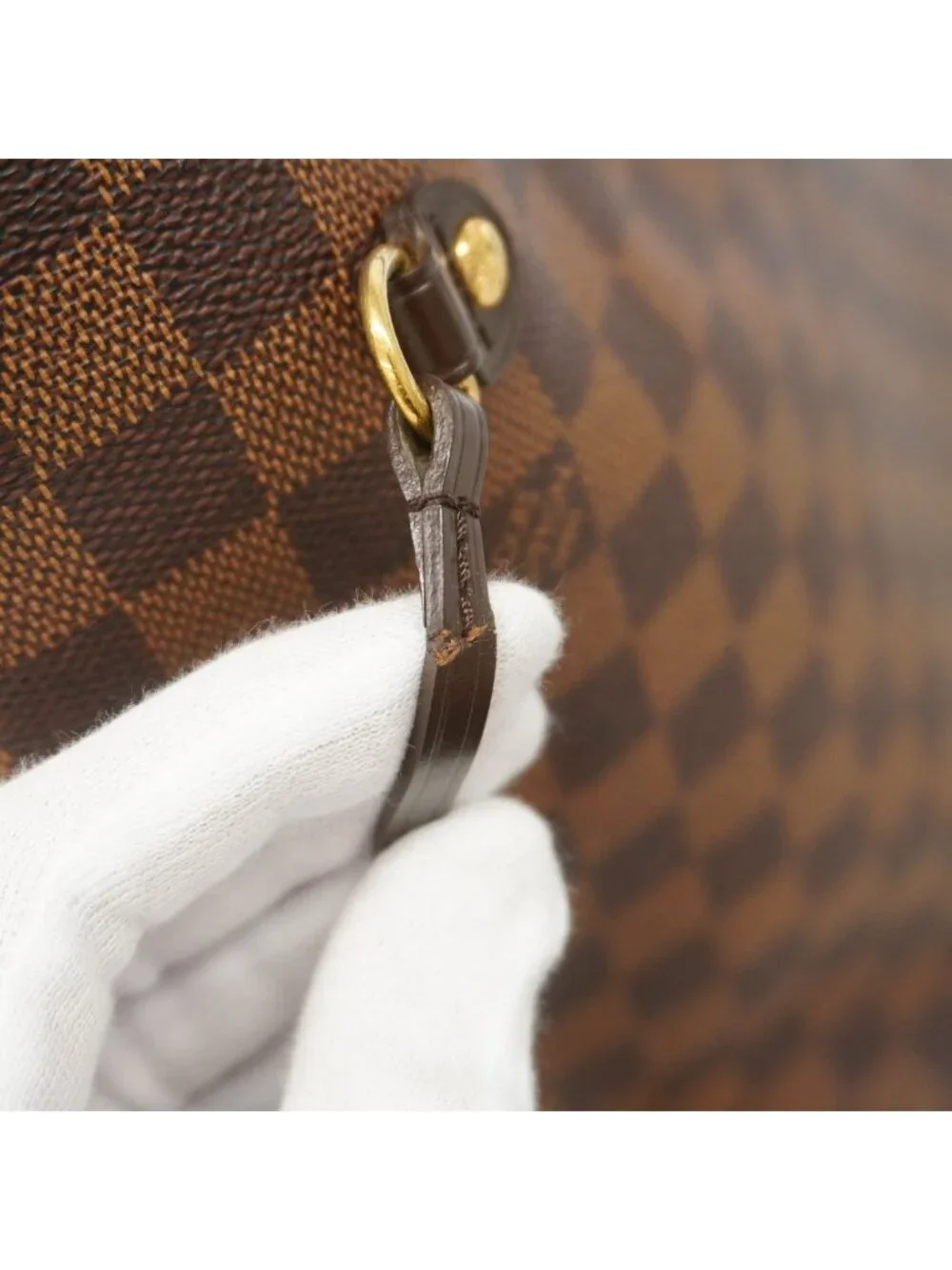 Louis Vuitton Tote Bag Damier Neverfull MM Ebene